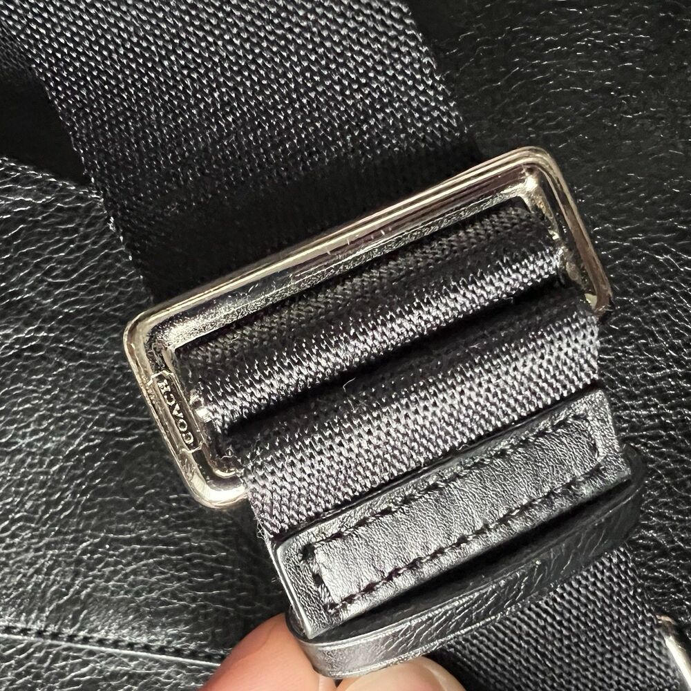 COACH Shoulder Bag F71172 Heritage Web Leather Embossed C Map Bag Heritage - Picture 9 of 11